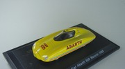 Fiat Fiat Abarth 500 Record-1958 amarillo Hachette 1:43 