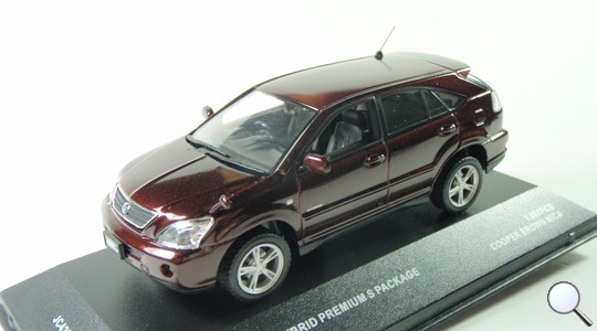 Toyota Harrier II (XU30) hybrid s package J-Collection 1:43 42001br 